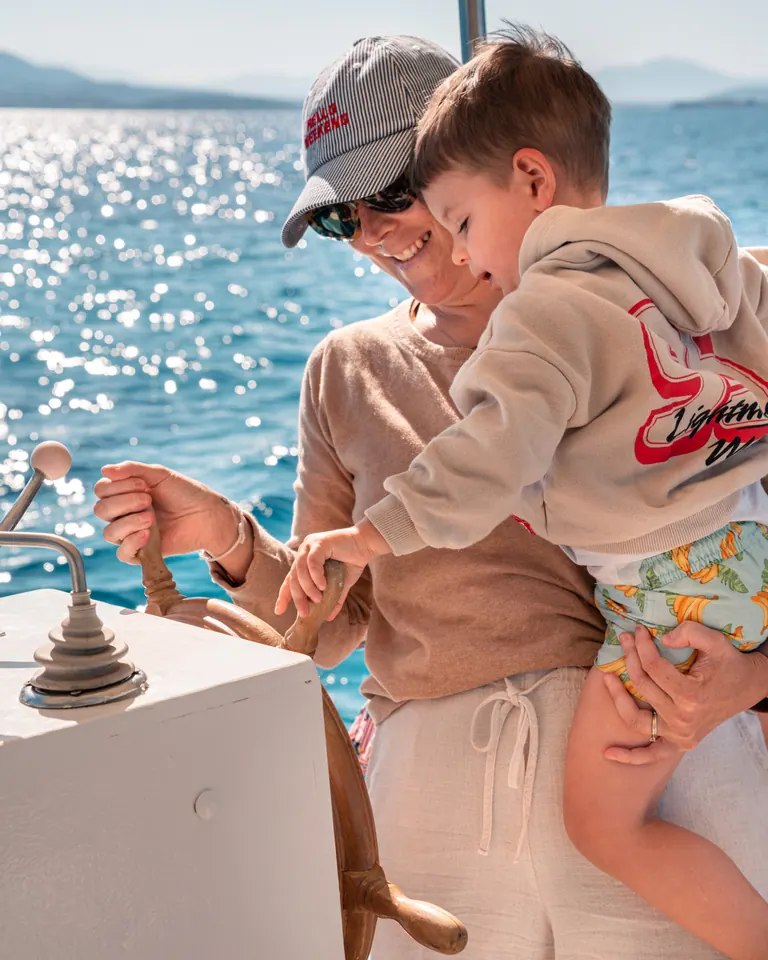 Scatto realizzato da Evomarketing per Pescaturismo Tavolara